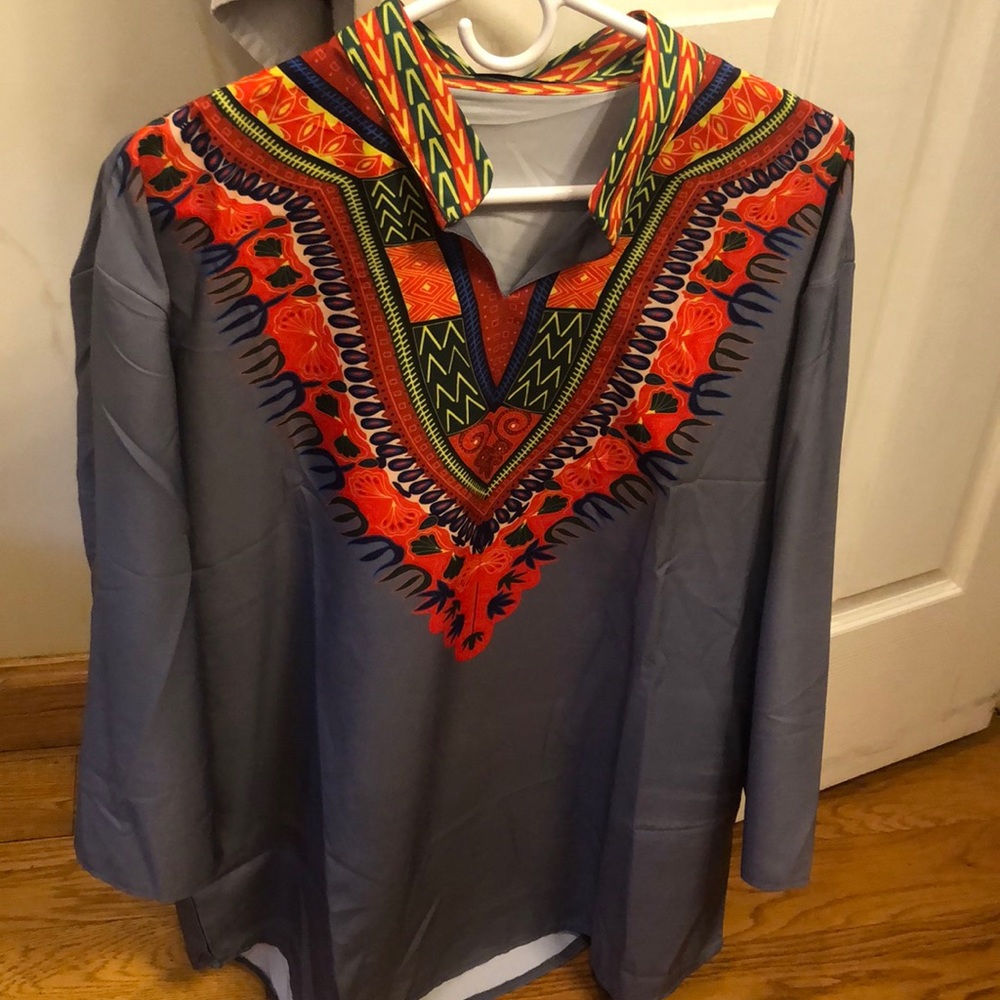 Men’s long sleeve dishiki